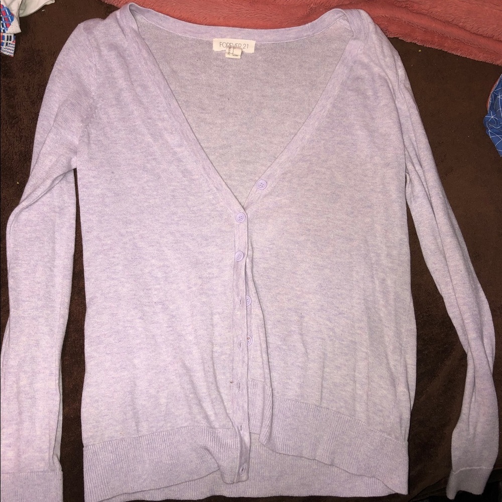 Forever 21 lavender sweater
